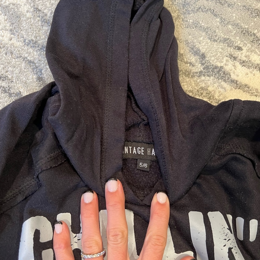 Vintage havana boys black sweatshirt size 5/6